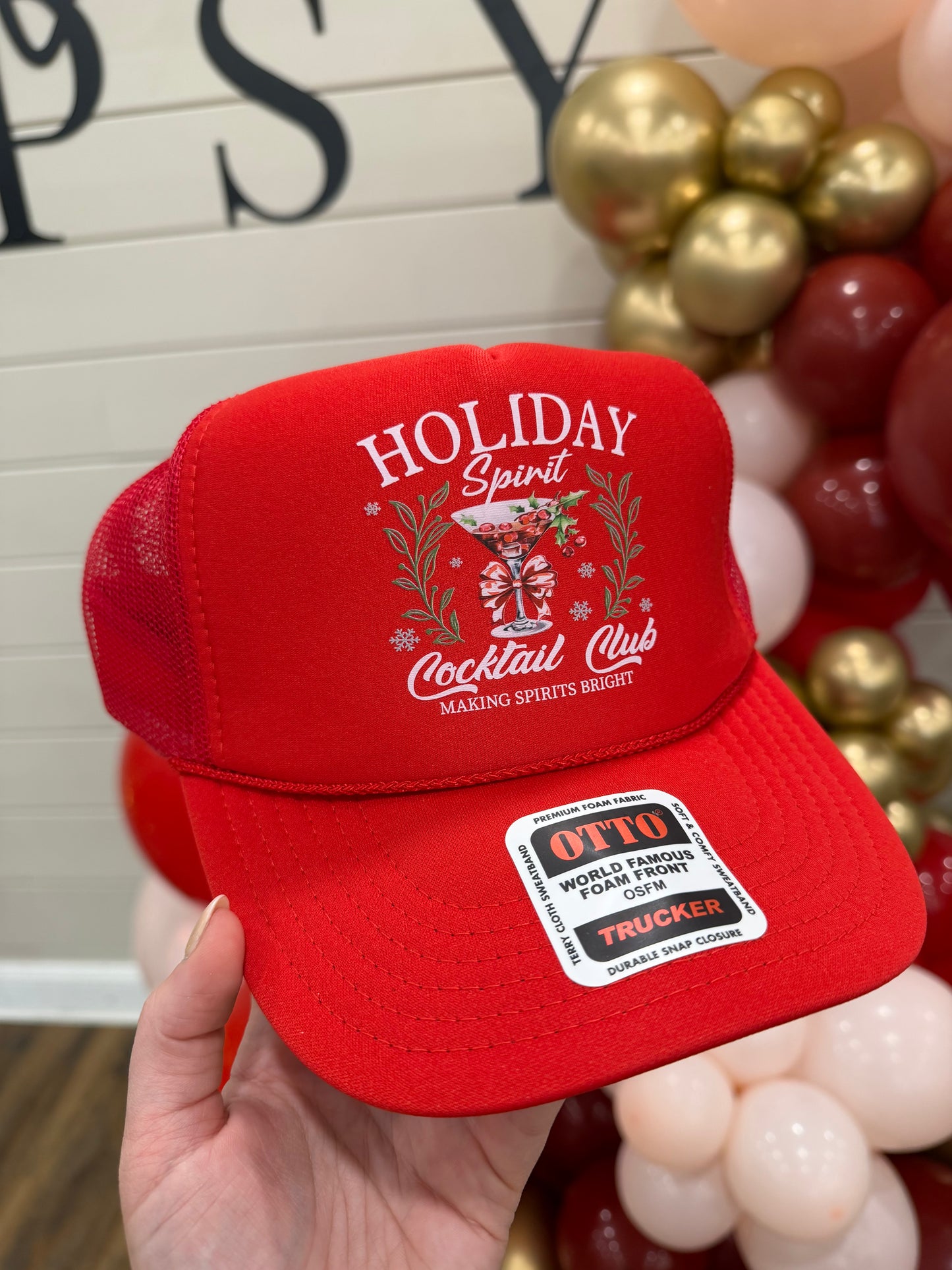 Holiday Spirit Trucker Hat
