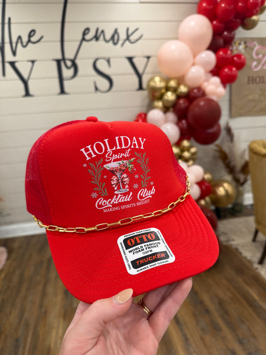 Oval Loop Trucker Hat Chain