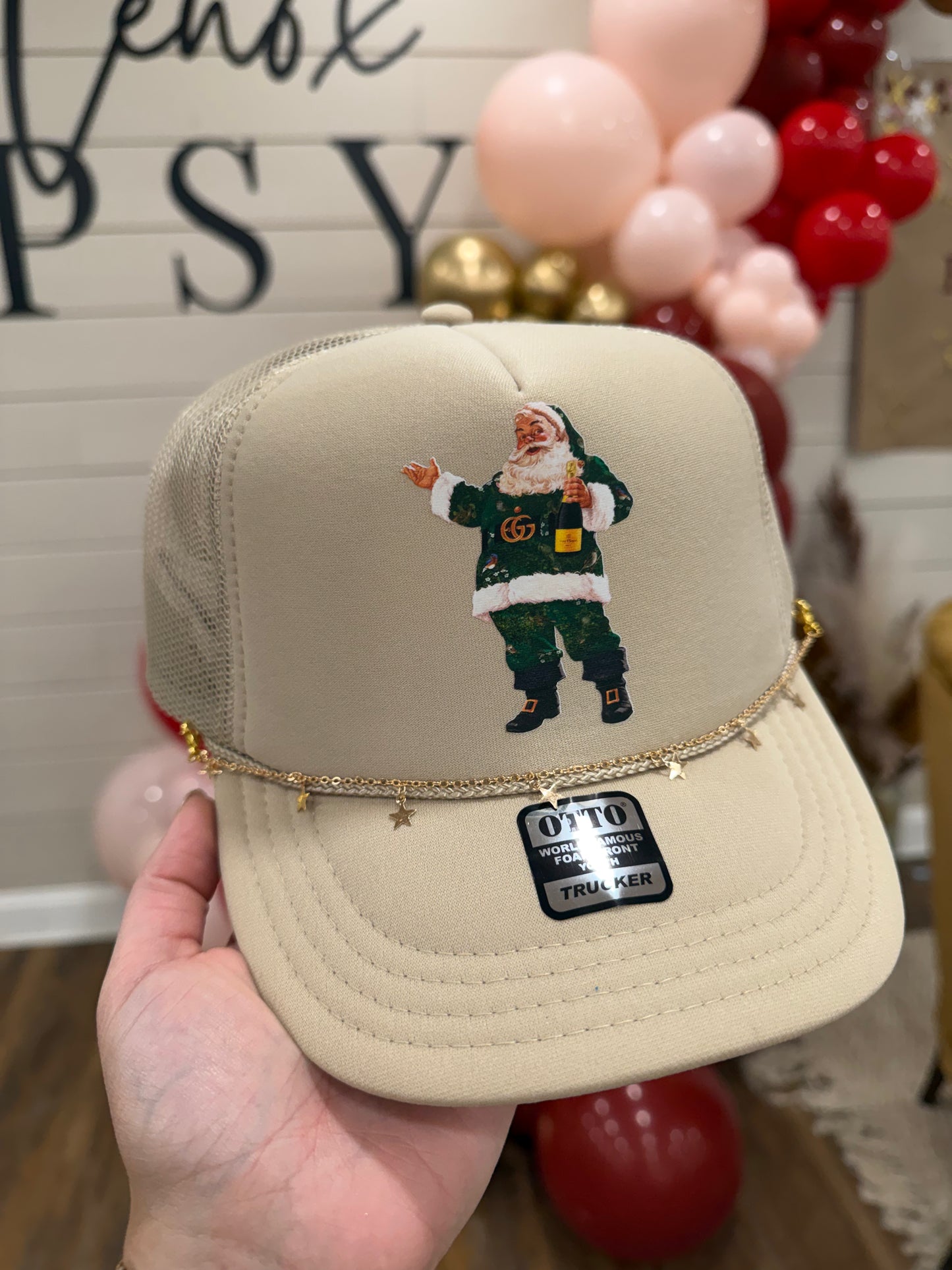 Star Trucker Hat Chain